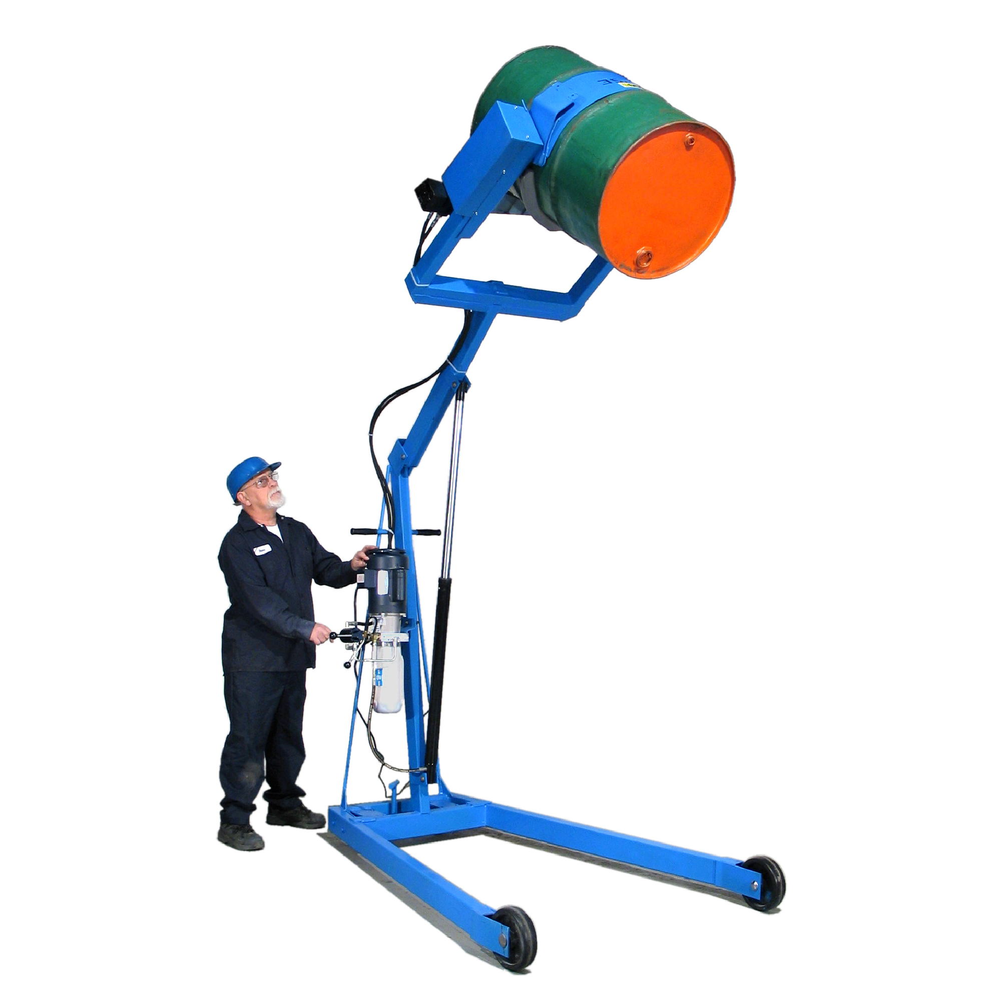 Morse Hydra-Lift Karrier with 96in. maximum Dispensing Height, 1-Phase 60Hz AC motor lift and tilt controls